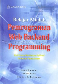 Belajar Mudah Pemrograman Web Backend Programming
