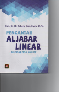 Image of PENGANTAR ALJABAR LINEAR