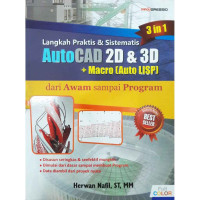Image of Langkah praktis dan sistematis Auto CAD 2D dan 3D, 2014